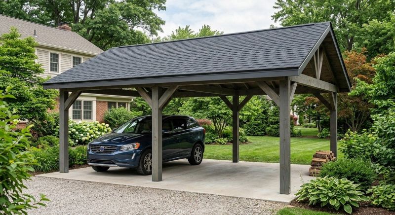 A Frame Roof Installation in Worcester, MA