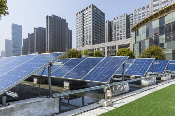Commercial Solar Panel Install