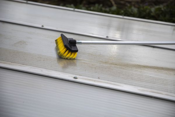 Aluminum Roof Cleaning