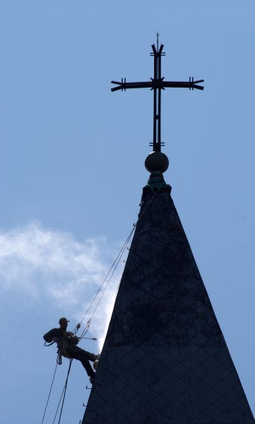 Aluminum Roof Cleaning