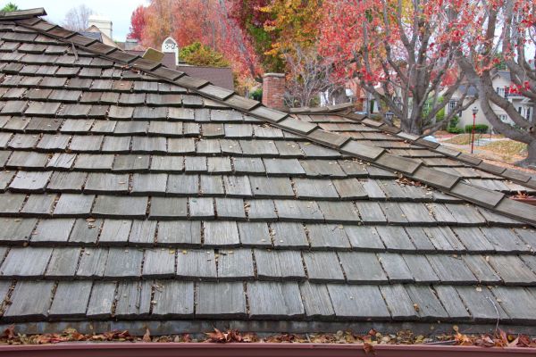 Cedar Shake Roof Installation