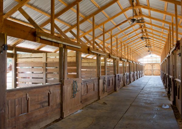 A Frame Roof Installation