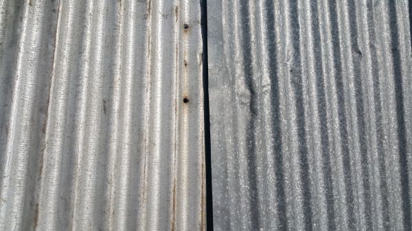 Corrugated Metal Roof Install