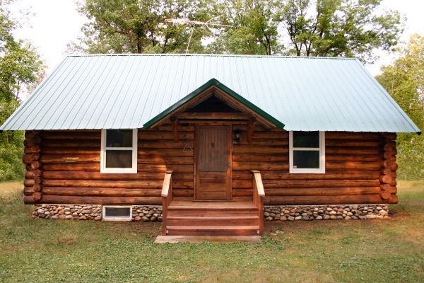 Cabin Roof Stain Removal
